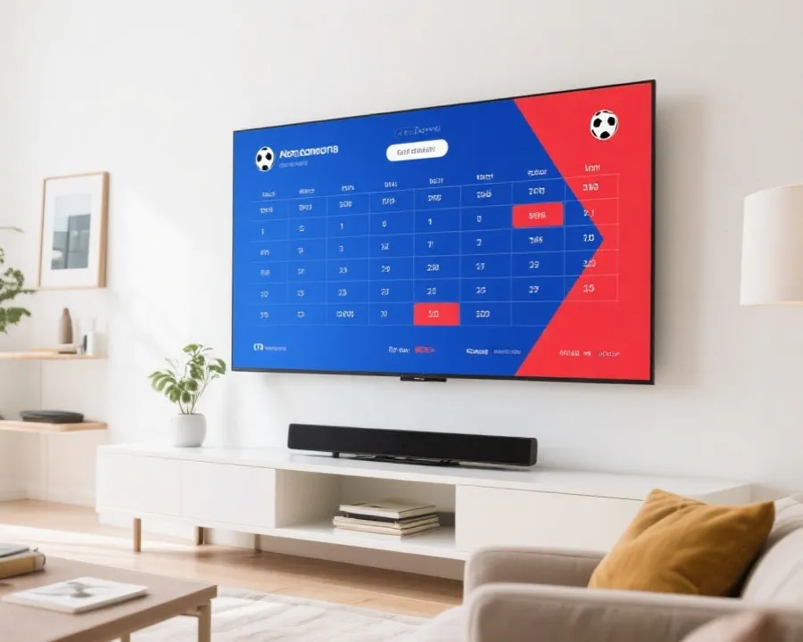 2026 World Cup赛程与直播时间示意图