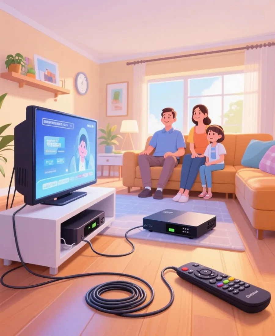 家庭观赛设备准备